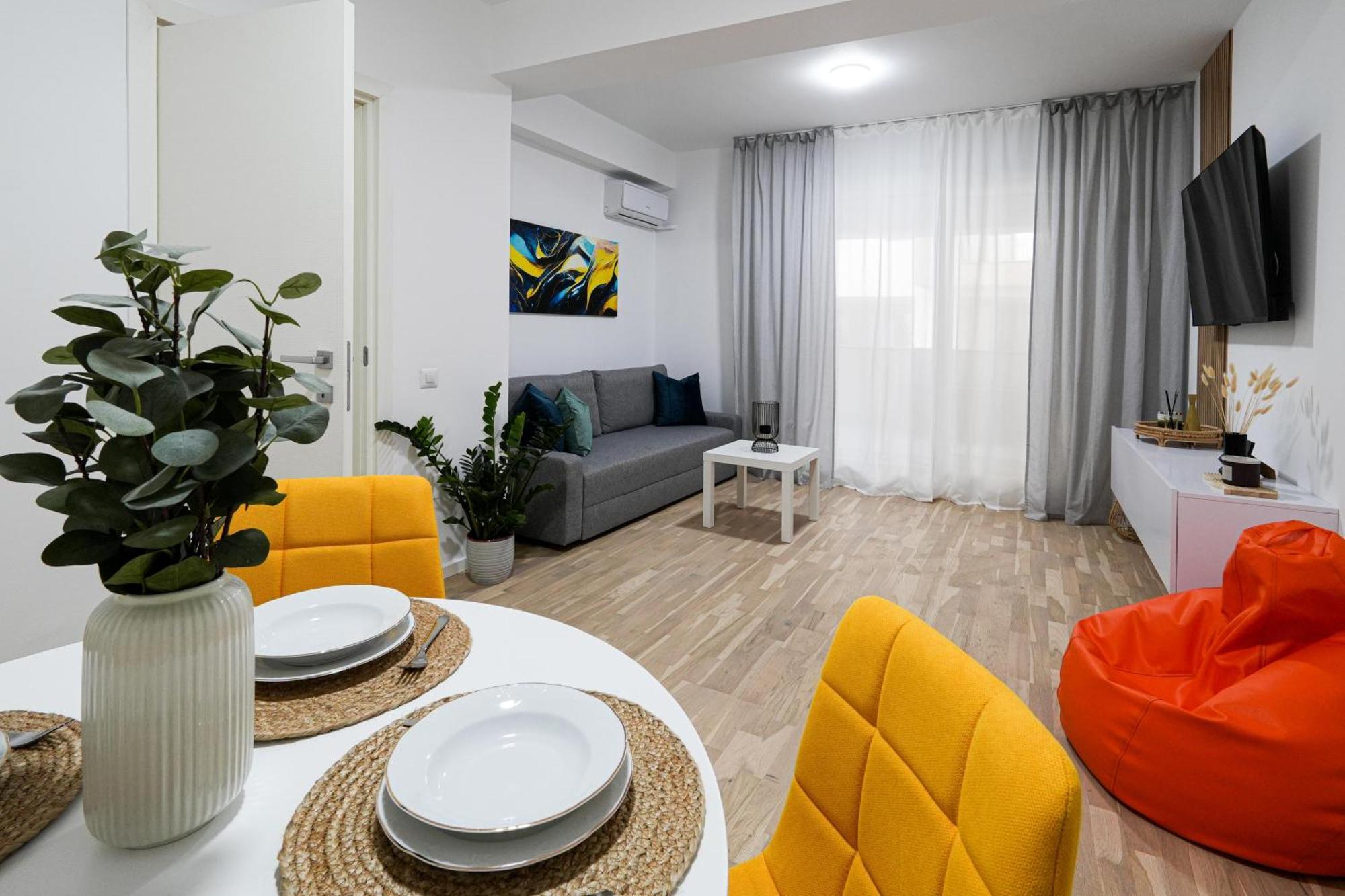 בוקרשט Gabi - Chic Apt With Parking Close To Veranda Mall מראה חיצוני תמונה