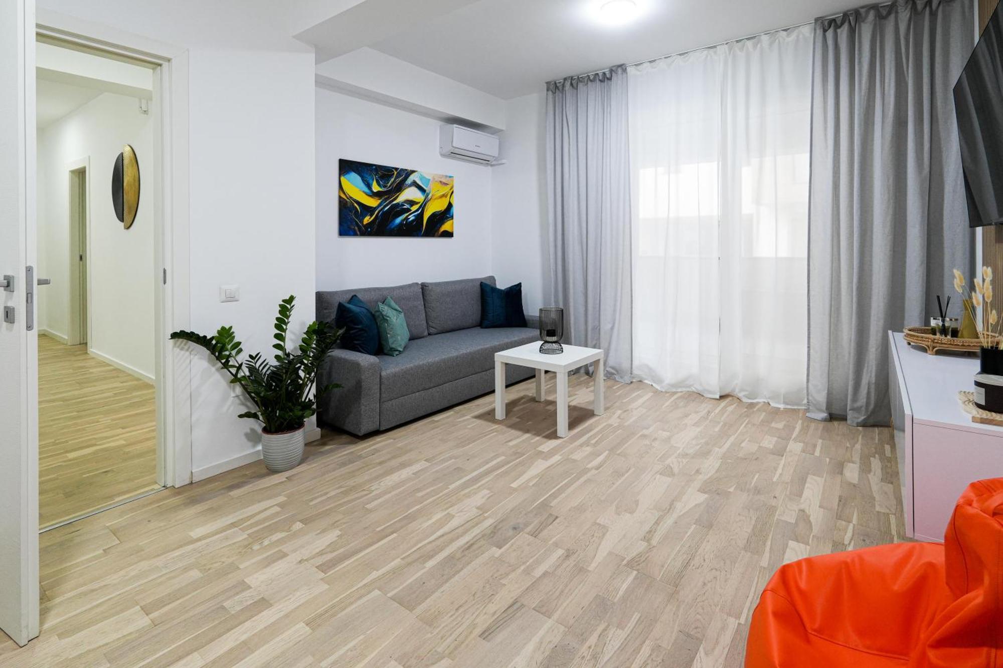 בוקרשט Gabi - Chic Apt With Parking Close To Veranda Mall מראה חיצוני תמונה