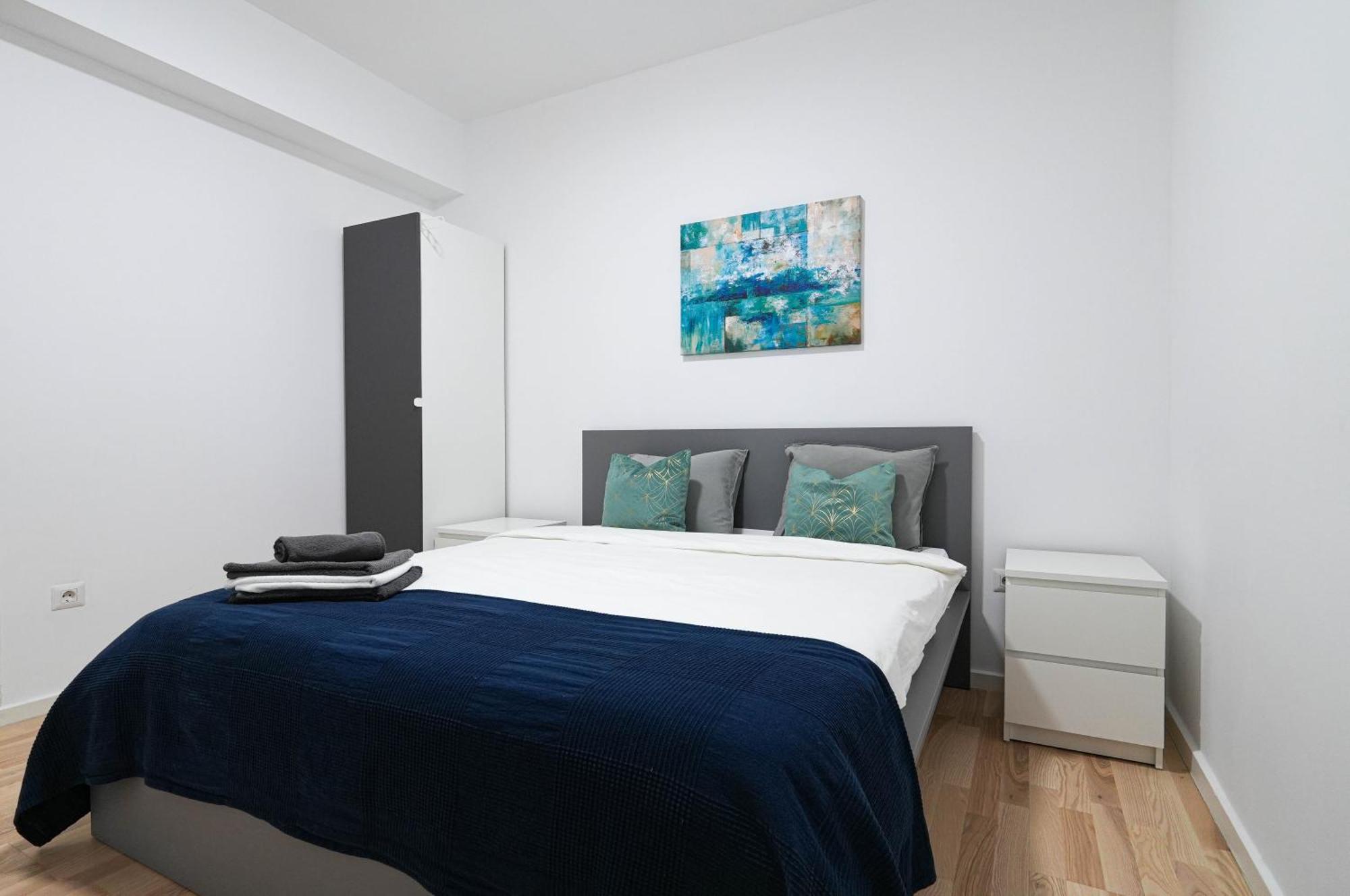 בוקרשט Gabi - Chic Apt With Parking Close To Veranda Mall מראה חיצוני תמונה
